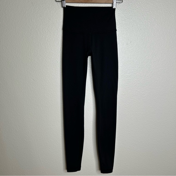 Lululemon Wunder Under Hi-Rise Tight *Full-On Luon 28" Black 2 - Picture 1 of 11